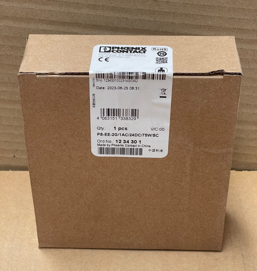 Phoenix Contact – 1234301 – PS‑EE‑2G/1AC/24DC/75W/SC 24 V DC Power Supply