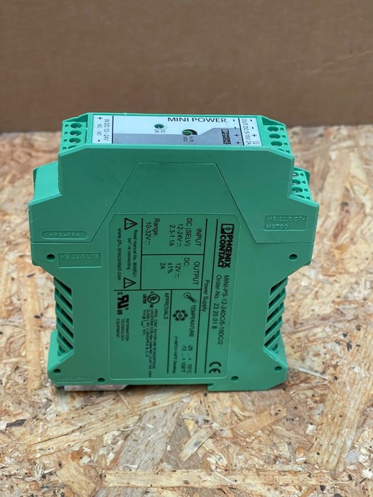 Phoenix Contact – MINI‑PS 12–24 DC/5–15 DC/2 (2320018) – DC/DC Converter 2 A