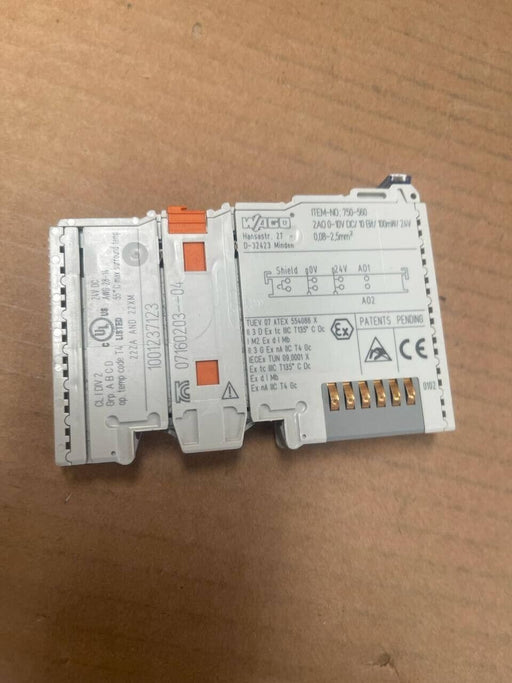 Wago 750-560 analog output