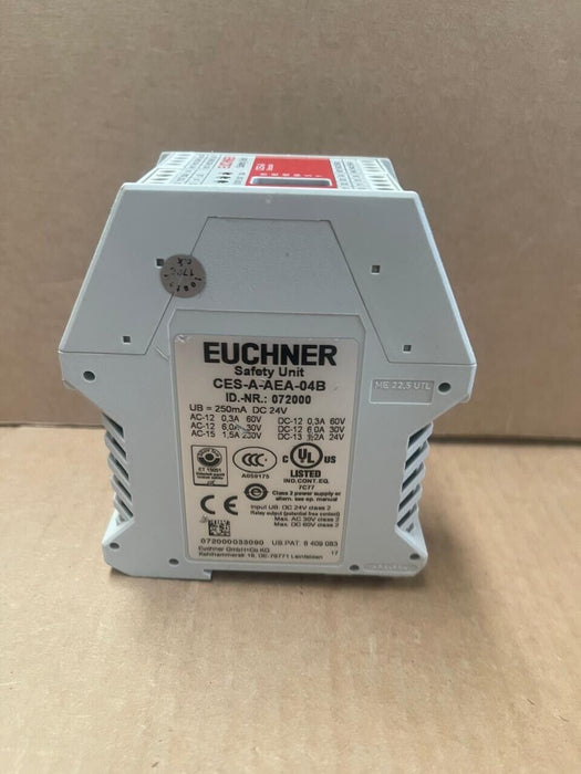 Euchner - CES-A-AEA-04B - Non-Contact Safety Switch, RFID, 4-pin