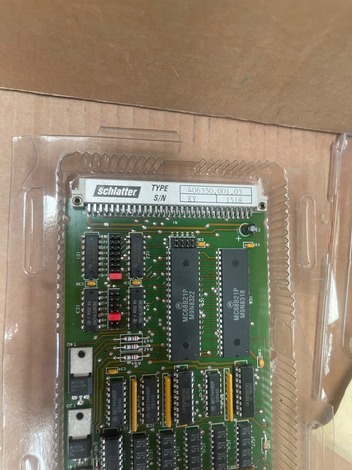 Schlatter – 406350.001.03 – PLC Circuit Board / Control Card
