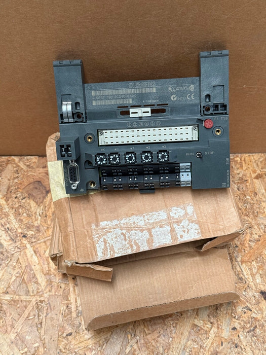 Siemens – 6ES7 193‑0CD40‑0XA0 – ET200B TB8 Terminal Block 4‑Wire Spring Terminal