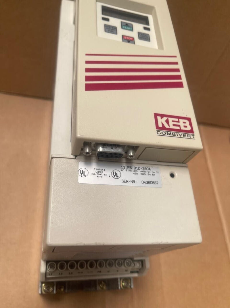 Keb Display KEB - 13.F5.B1D-390A - COMBIVERT F5 Series Drive Controller with Displ ...