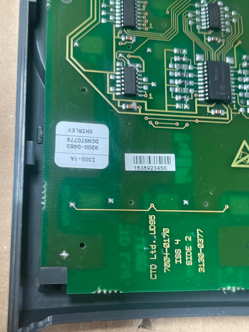 Control Techniques – 7004‑0170 ISS 4 – UD95 Keypad Interface Board