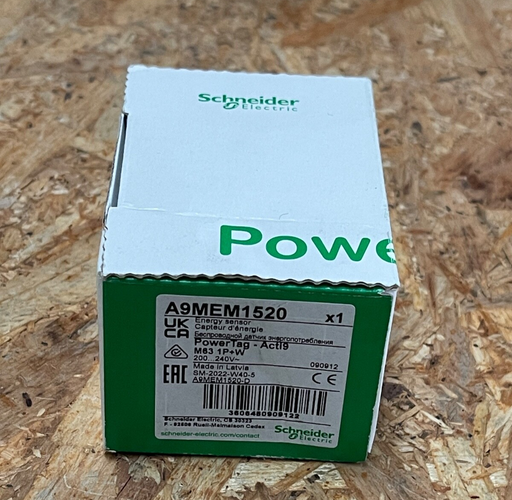 Schneider Electric – A9MEM1520 – PowerTag Monoconnect 63 A 1P+W Wireless Energy