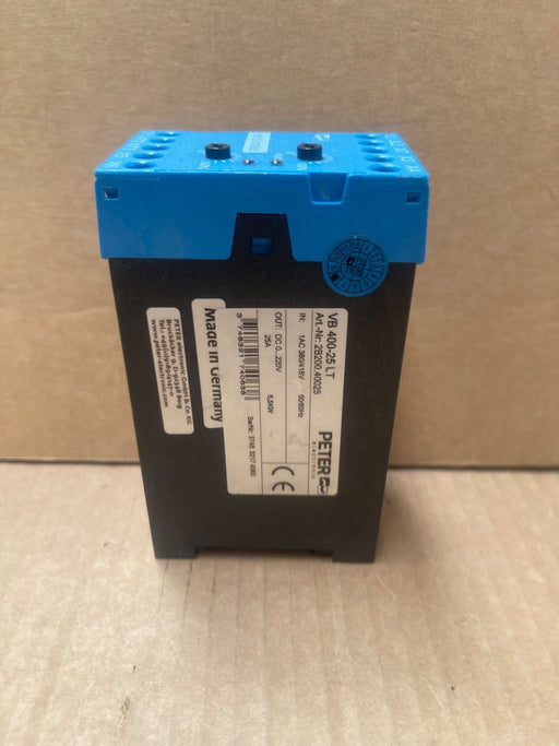 Peter Electronic – VB 400-25 LT – VersiBrake DC Braking Unit 2B200.40025D