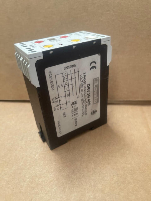 Lovato Electric – DRV3N400 – Three-Phase Voltage Monitoring Relay