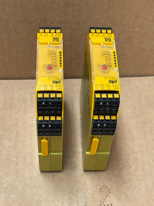 Pilz – 751104 – PNOZ s4 C 24 VDC Safety Relay Module (3 N/O + 1 N/C)