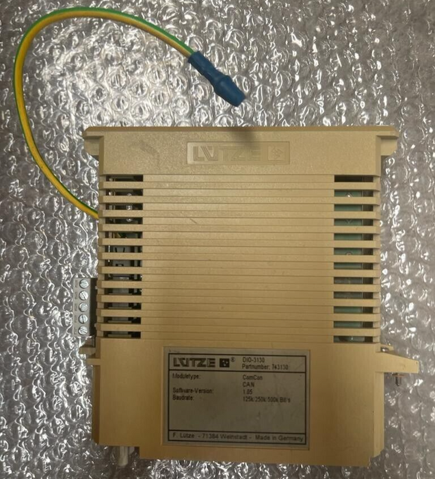Lütze, 743130, DIO-3130, ComCon CAN V: 1.05