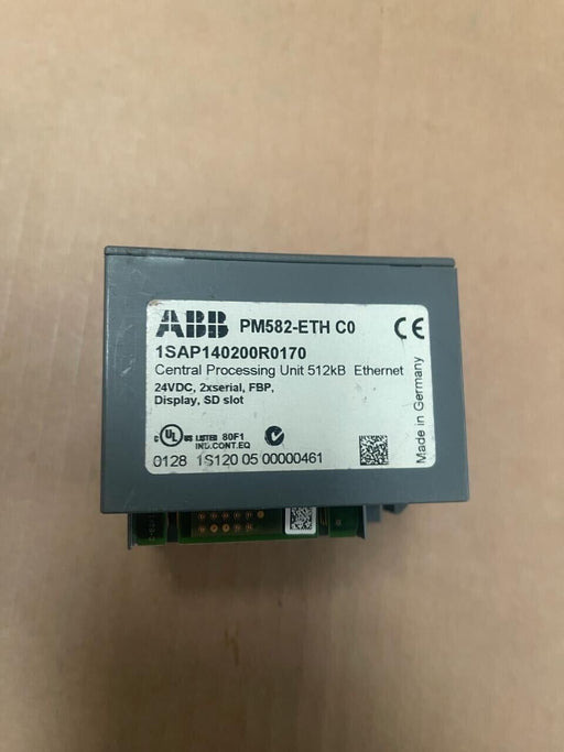 ABB - PM582-ETH CO - 1SAP140200R0170 - Central Processing Unit 512kB Ethernet