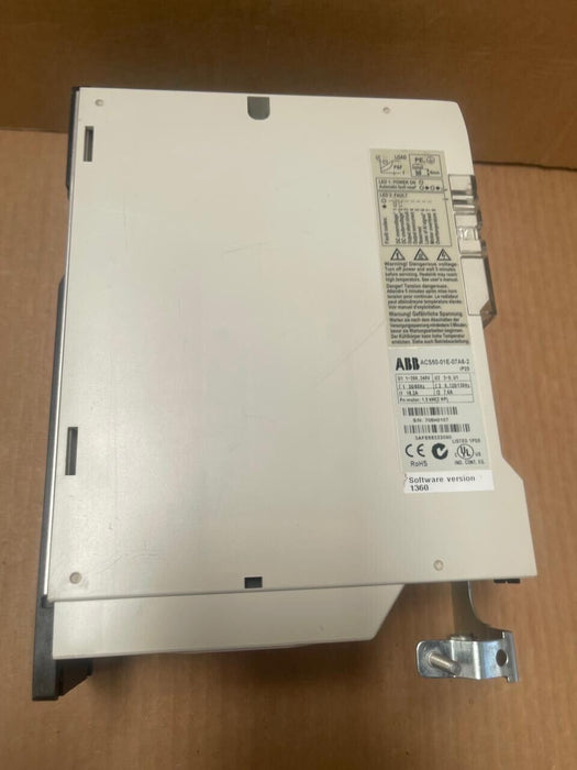 ABB - ACS50-01E-07A6-2 - AC Drive, 1.5 kW, 7.6 A, 230V AC