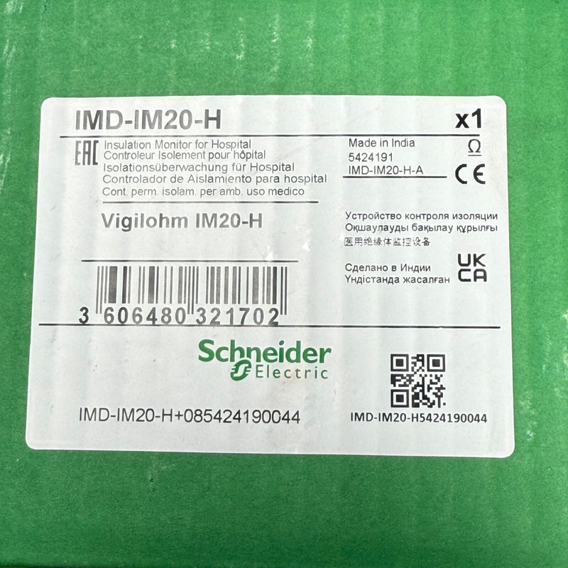 Schneider Electric – IMD‑IM20‑H Vigilohm IM20‑H – Insulation Monitoring Device