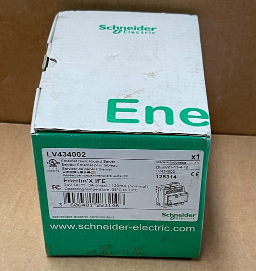Schneider Electric – LV434002 – IFE Ethernet Switchboard Server / Gateway Module
