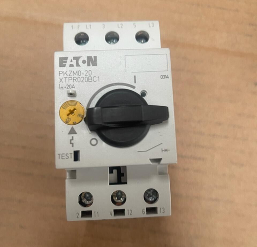 5PCs EATON - PKZM0-20 - XTPR020BC1 - Motor Circuit Breaker 20A