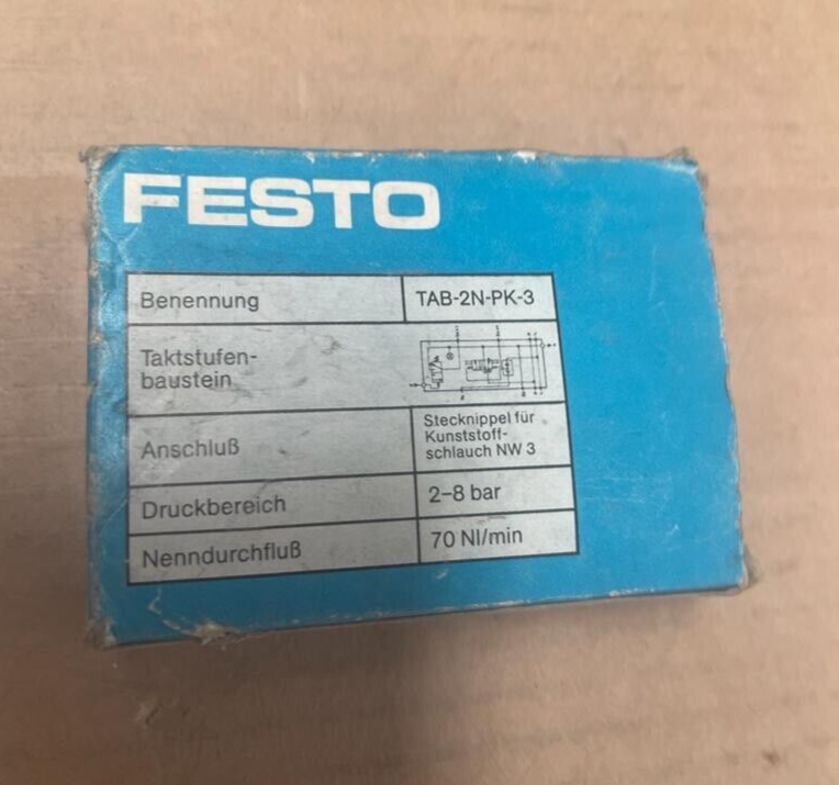 Festo - Taktstufen und Speicherbausteine TAB-2N-PK-3-01-B