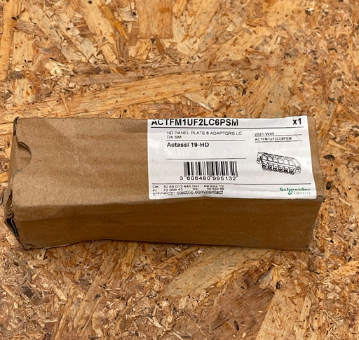 Schneider Electric – ACTFM1UF2LC6PSM **– Actassi Fibre‑Optic Front Adapter