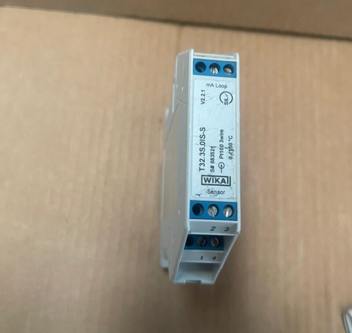 WIKA - T32.3S.0IS-S - Temperature Transmitter PT100 3Wire to 4...20mA HART