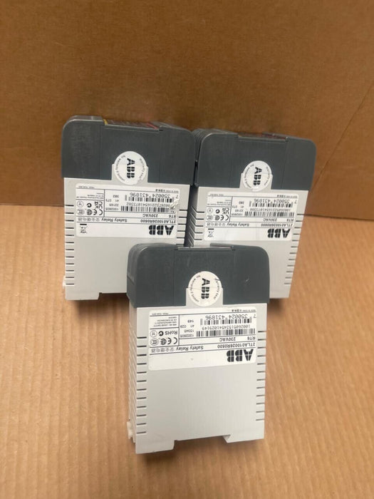ABB - 2TLA010026R0500 - RT6 Safety Relay, 230 VAC, 3NO/1NC Contacts