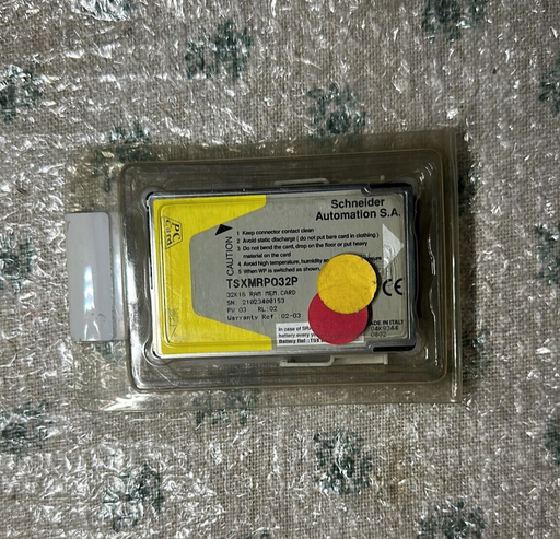 Schneider Automation S.A., TSXMRP032P, Memory Card 32K16 RAM Memory Card