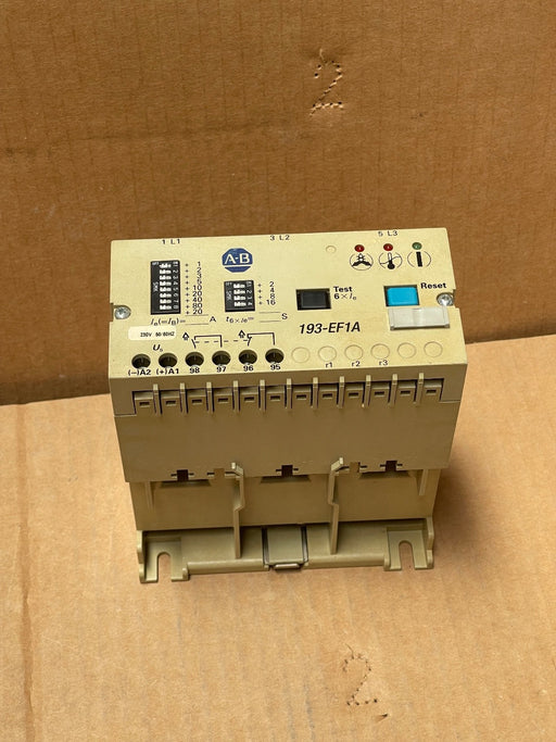 Allen‑Bradley – 193‑EF1A – Bulletin 193‑EF Solid‑State Overload Relay 20‑180 A