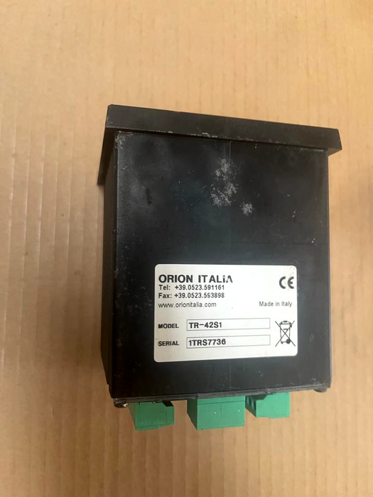 ORION ITALIA Transformer Temperature Control Monitoring Relay TR42 - TR-42S1