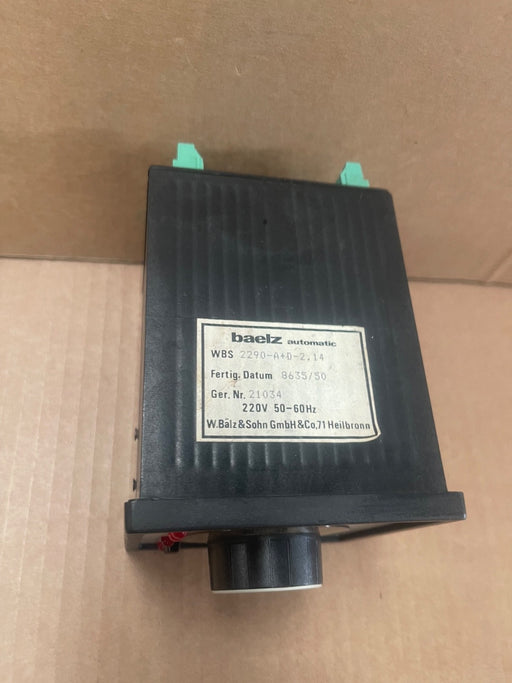 Baelz – WBS 2290-A-D-2.14-230-SA – Temperature Controller (0-120 °C, 230 V)