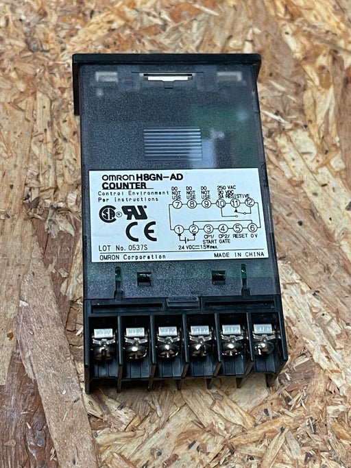 Omron - H8GN-AD - Compact Digital Counter/Timer, 4-Digit LCD, 24 V DC