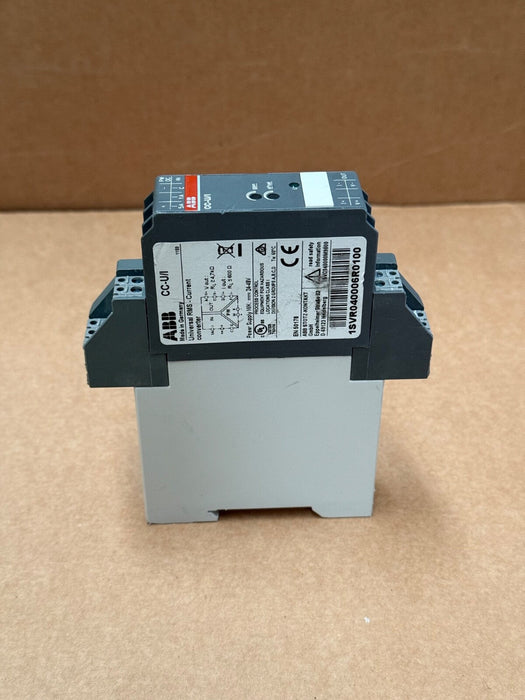 ABB – 1SVR040006R0100 CC‑U/I – Universal RMS Current Converter, 0–1/5A input