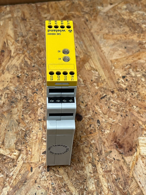 Wieland - SNE 4004KV - Safety Relay Expansion Module, 24 V DC, 4 NO + 3 NC