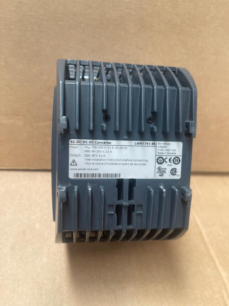 Power-One - LWN1741-6E - 250W AC-DC DIN-Rail Power Supply