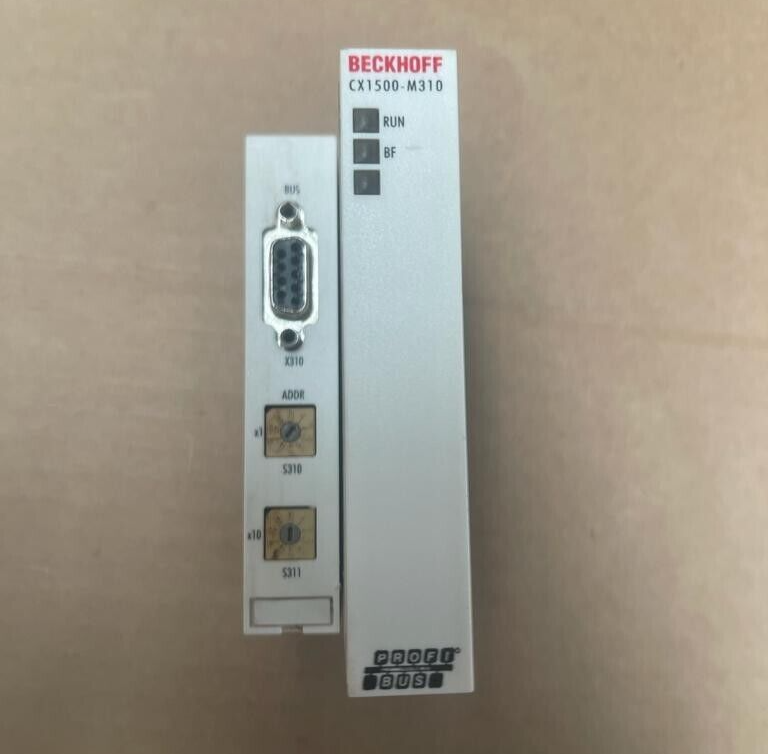 BECKHOFF, CX1500-M310-1001, 24V DC PROFIBUS MASTER INTERFACE MODULE