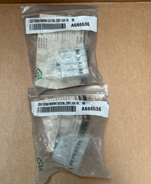 GE – MARN413AT (100988) – 1NO + 3NC Front-Mount Auxiliary Contact Block