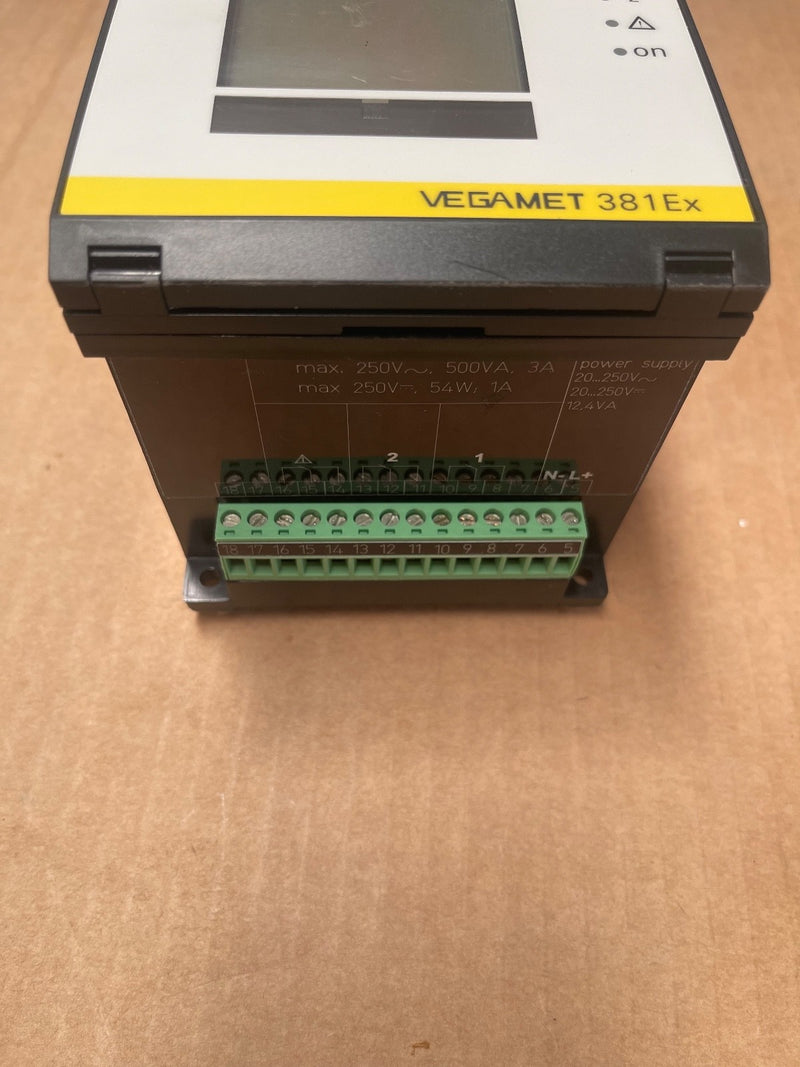 VEGA Vegamet 381 MET381.CK – Signal‑Conditioning Controller / Display Instrument