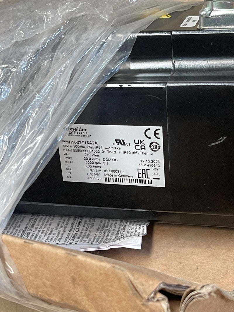 Schneider Electric – BMH1002T16A2A – Lexium BMH Servo Motor