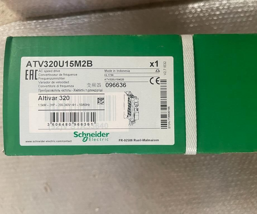 New Schneider Electric, ATV320U15M2B, AC speed drive 1.5kW 200-240V  1-phase