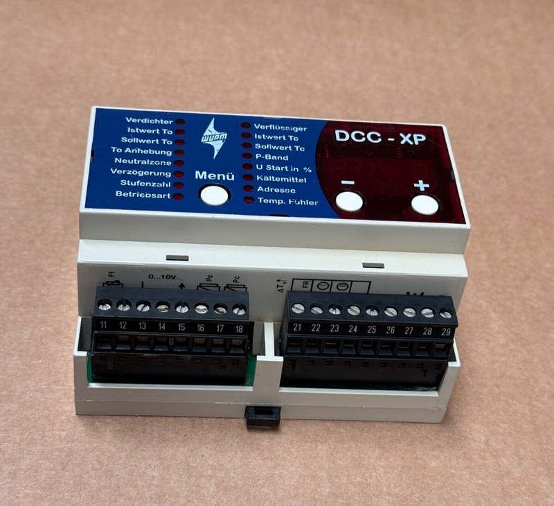 Wurm – DCC-XP – Rack Control Module Integrated Condensation Pressure C ...