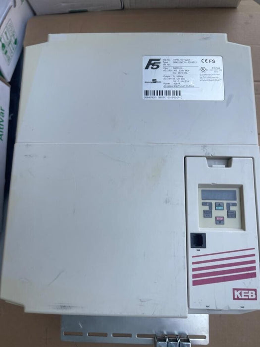 KEB, Weinig 19F5L1H-YW0A F5 AC-Motor 30kW 42kVA