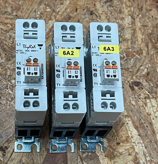 Carlo Gavazzi – RX1A48D50 – 25 A, 480 VAC Zero‑Cross Panel‑Mount Solid State