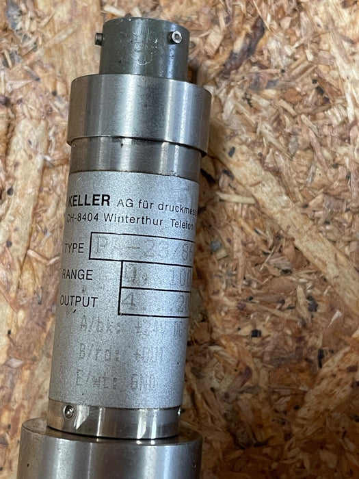 Keller - PA-23/8661-100 - Pressure Transmitter, 0–100 bar, 4–20 mA Output