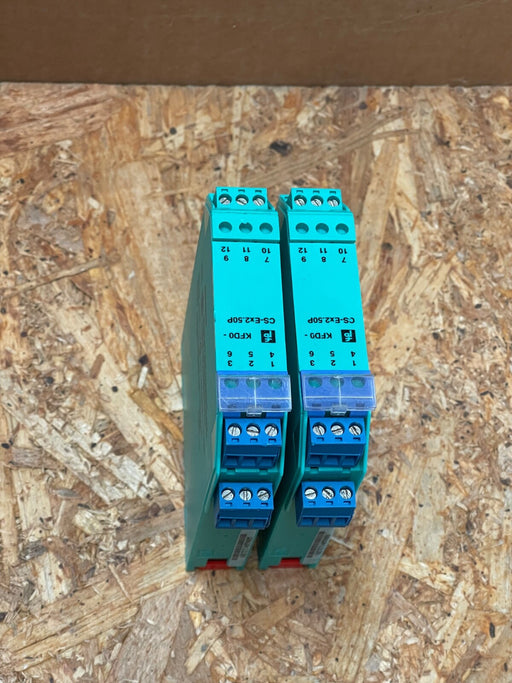 Pepperl & Fuchs – KFD0‑CS‑EX2.50P – 2Channel Intrinsically Safe 4–20 mA Repeater