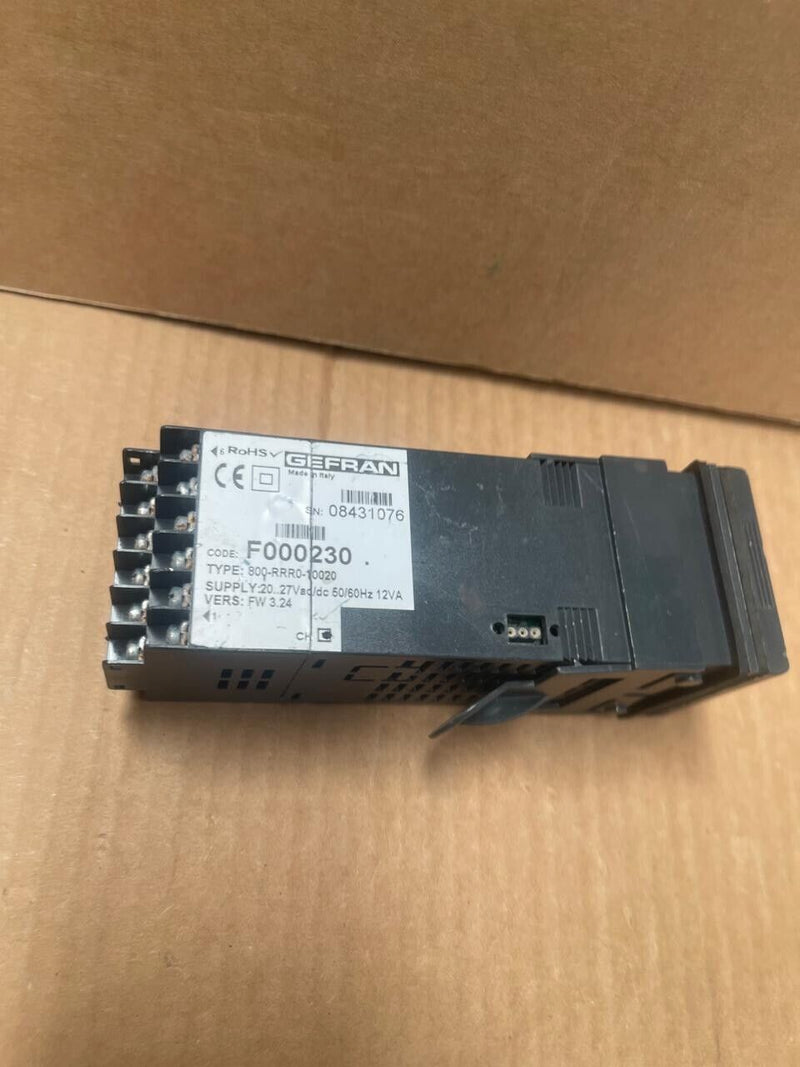 GEFRAN - 800-RRR0-10020 - Temperature Control Meter