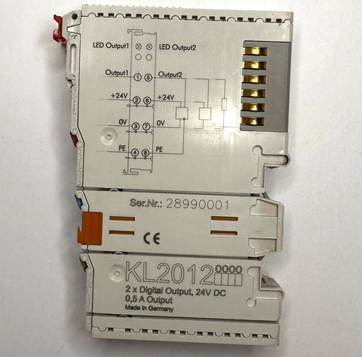 BECKHOFF KL2012 2-channel digital output terminal 