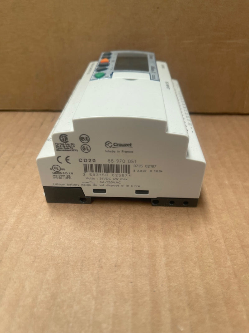 Crouzet – CD20 88970051 – Millenium 3 Logic Controller 12 I / 8 O, 24 V DC