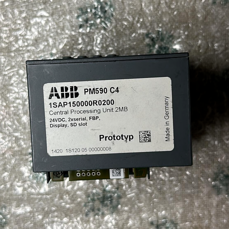 ABB, 1SAP150000R0200, PM590 C4, AC500, Programmable Logic Controller PLC 2MB