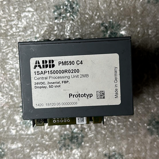 ABB, 1SAP150000R0200, PM590 C4, AC500, Programmable Logic Controller PLC 2MB