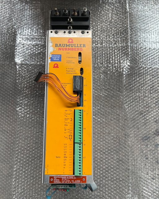 Baumüller – BUS20‑40/60‑30‑001 – BUS20 Series Servo Power Unit / Power Converter