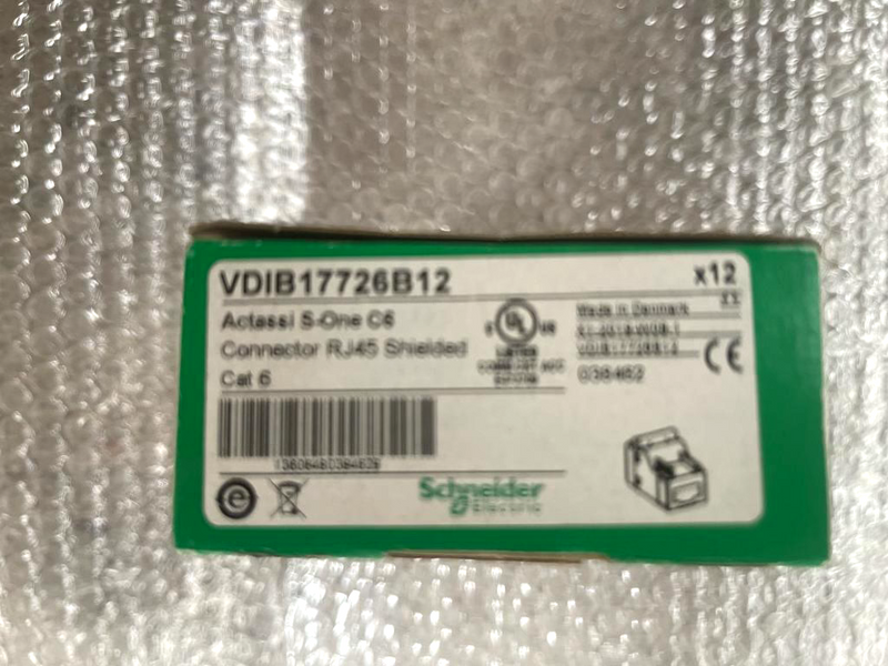 1xPcs Schneider Electric CAT 6A VDIB17726B12 Actassi S-One C6