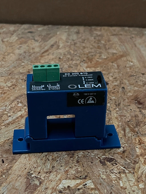 LEM – DK 200 B10 – Split-Core DC Current Transducer, 100/150/200 A Selectable