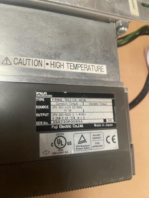 Fuji Electric - FRN4.OG11S-4EN - AC Speed Drive 4.0kW 380-460VAC