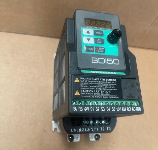 GEFRAN - BDI50-1004.KXX-2M-P-F - 0.4kW/0.5HP - AC Speed Drive